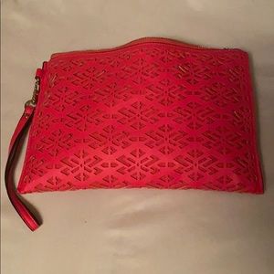 ALDO clutch in red